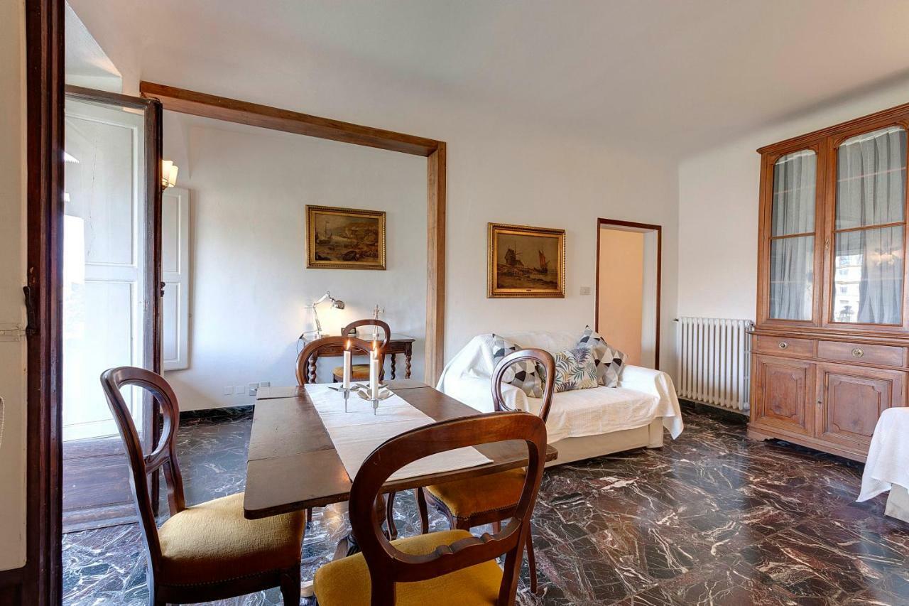 Historical Apartment Spectacular Arno View With Balcony From 12 Th Century. Florencia Exterior foto