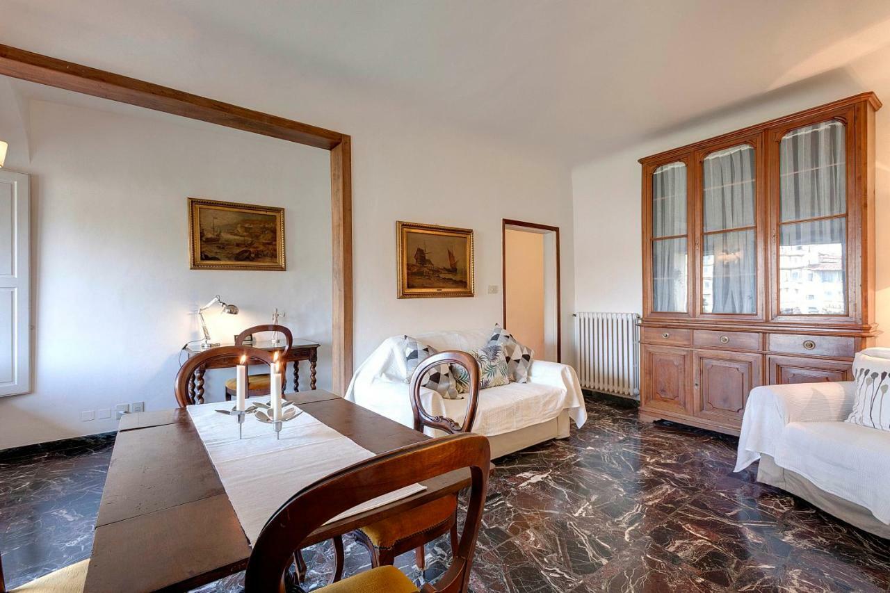 Historical Apartment Spectacular Arno View With Balcony From 12 Th Century. Florencia Exterior foto